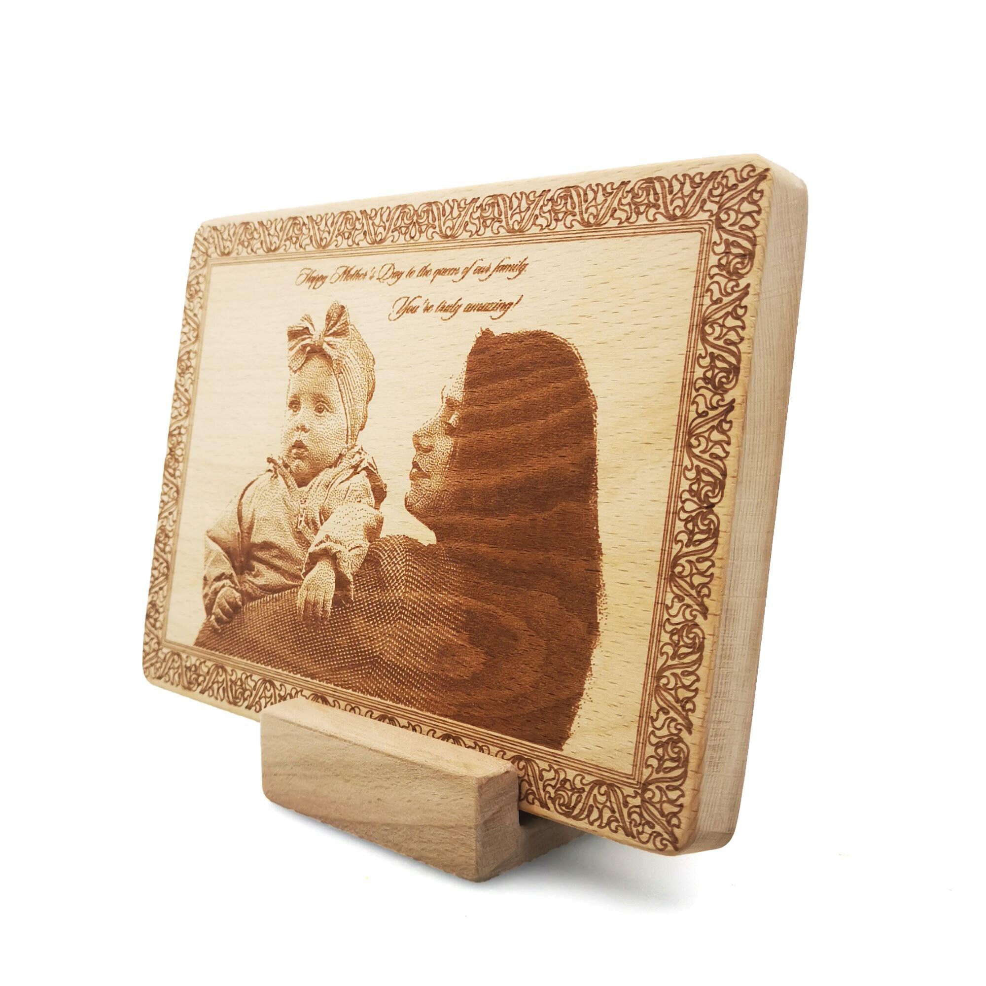 Wooden Photo Plaque