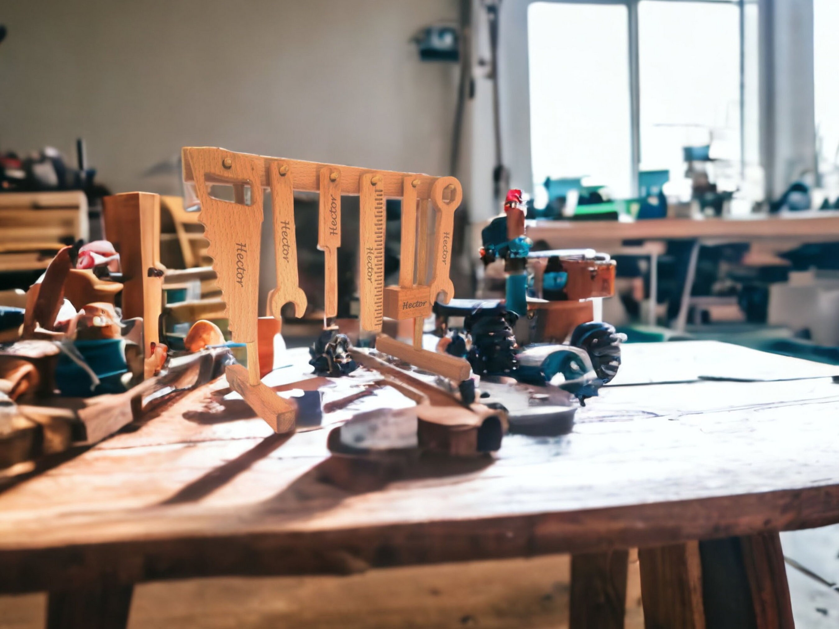 Wooden Tool Set For Kids