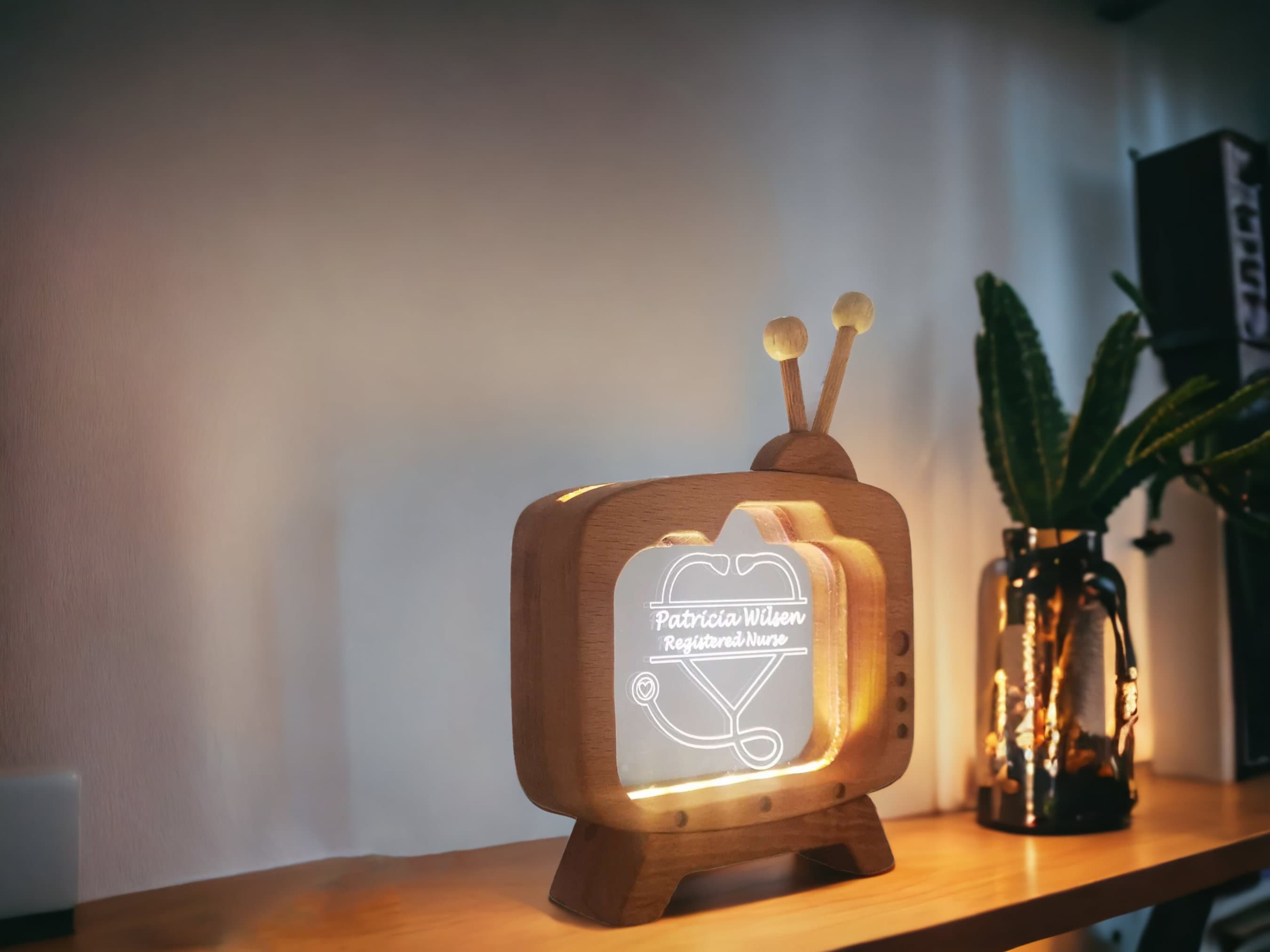 Personalized Table Lamp Gift to Nurse 