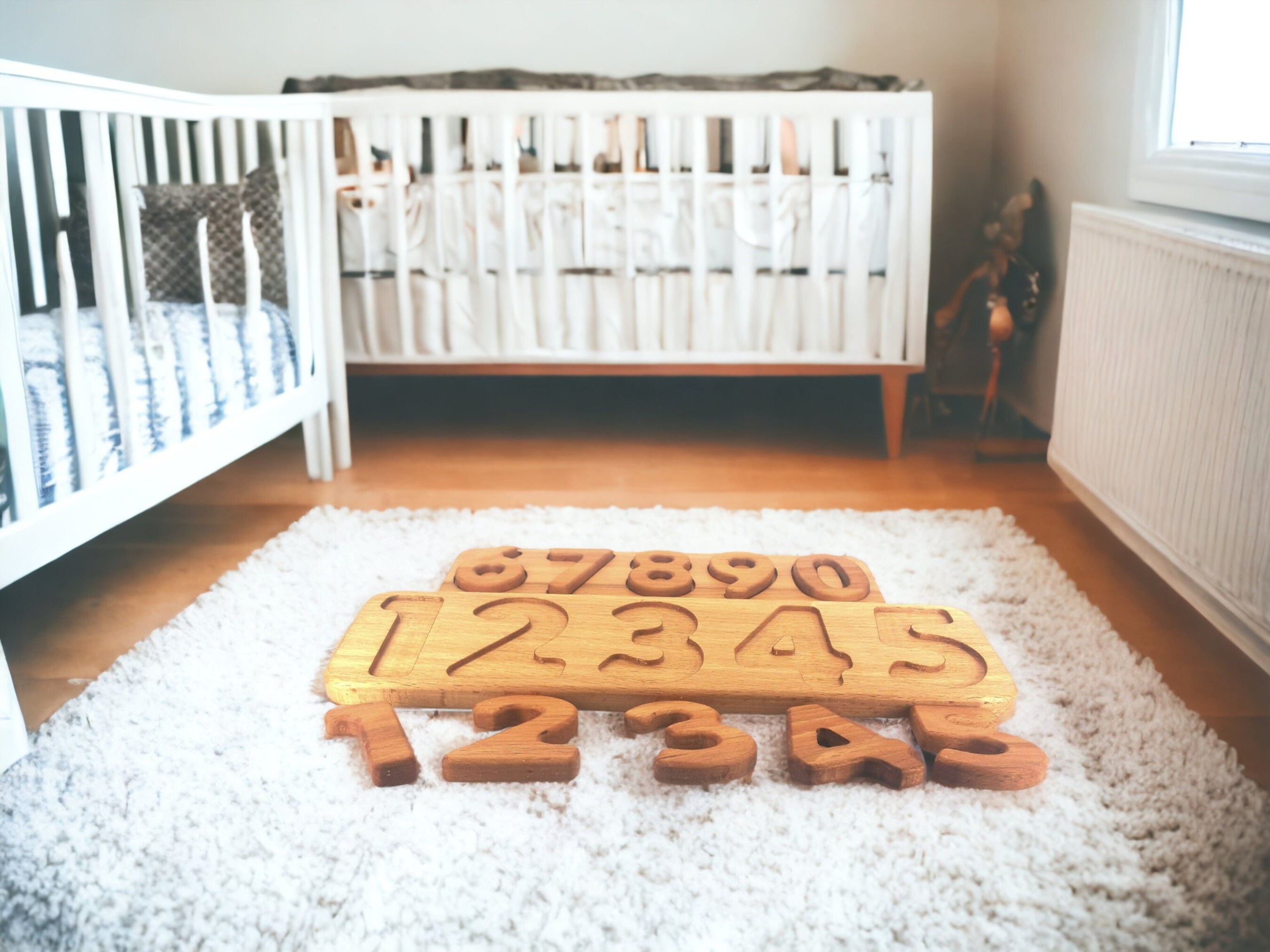 Montessori Numbers Wooden Puzzle 