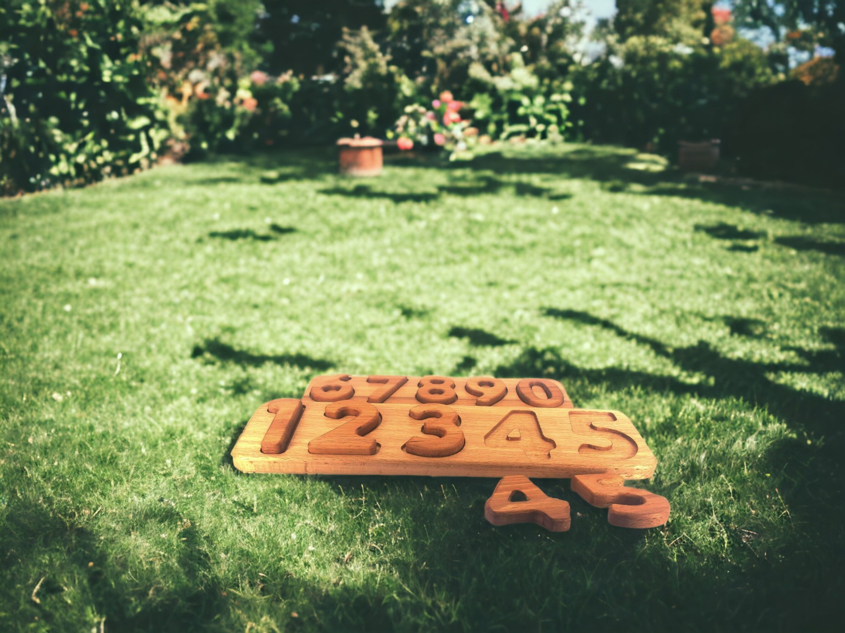 Montessori Numbers Wooden Puzzle 