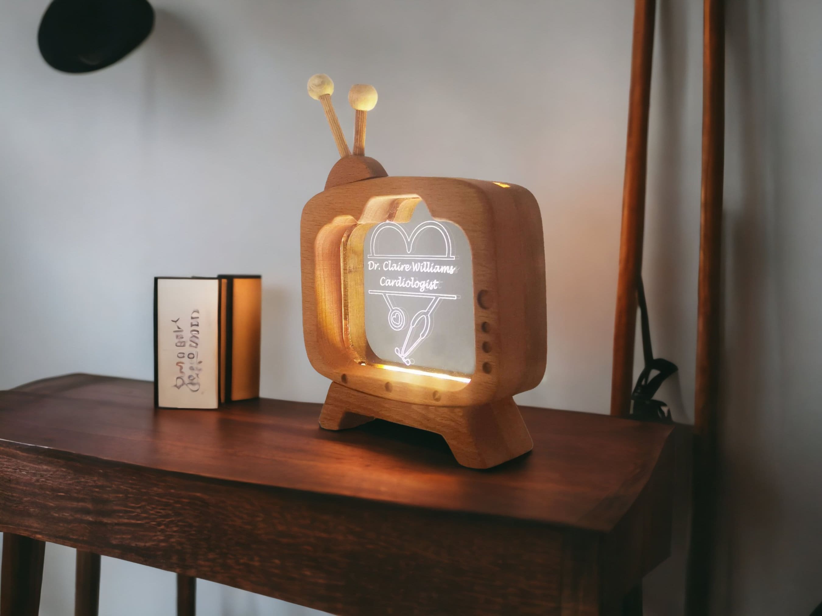 Personalized Doctor Name Plate Table Lamp
