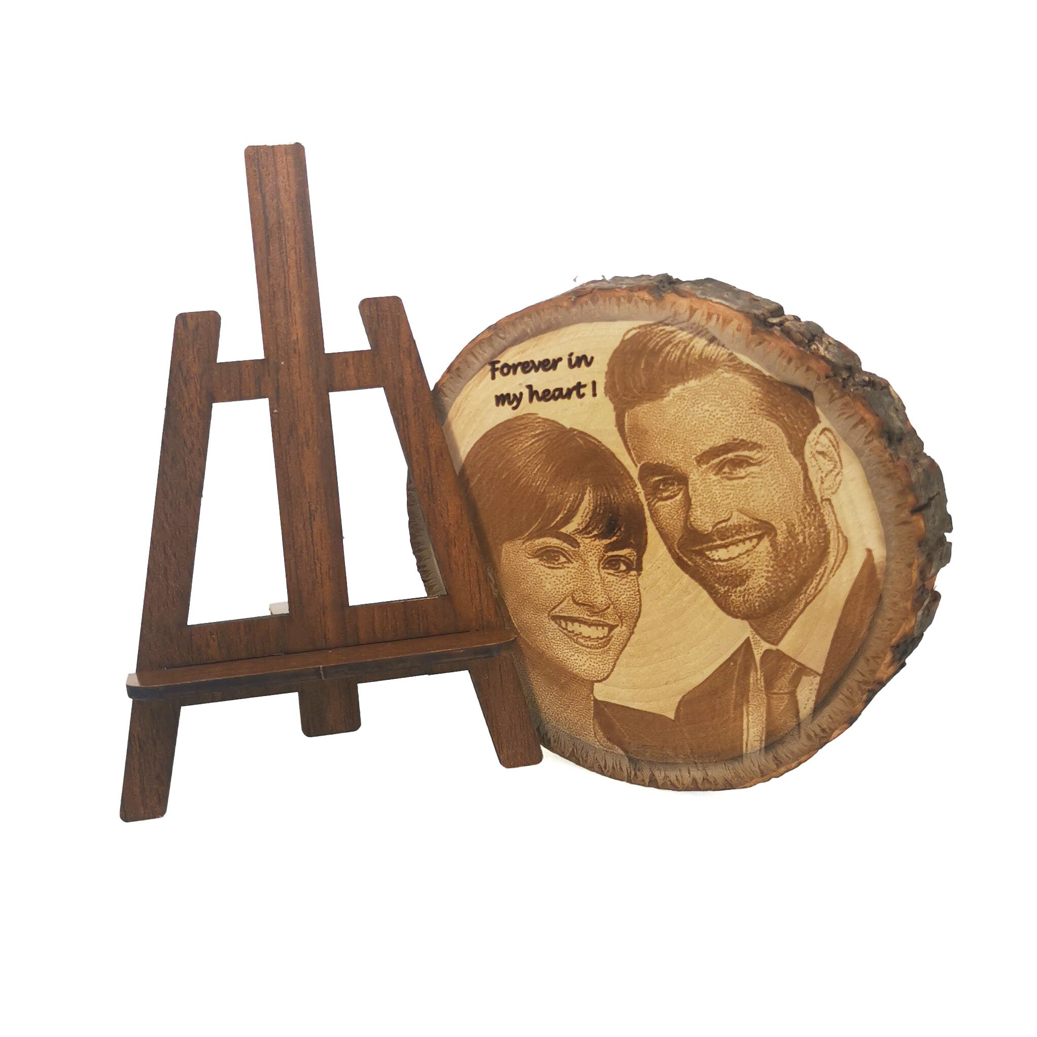 Personalized Photo on Wood 