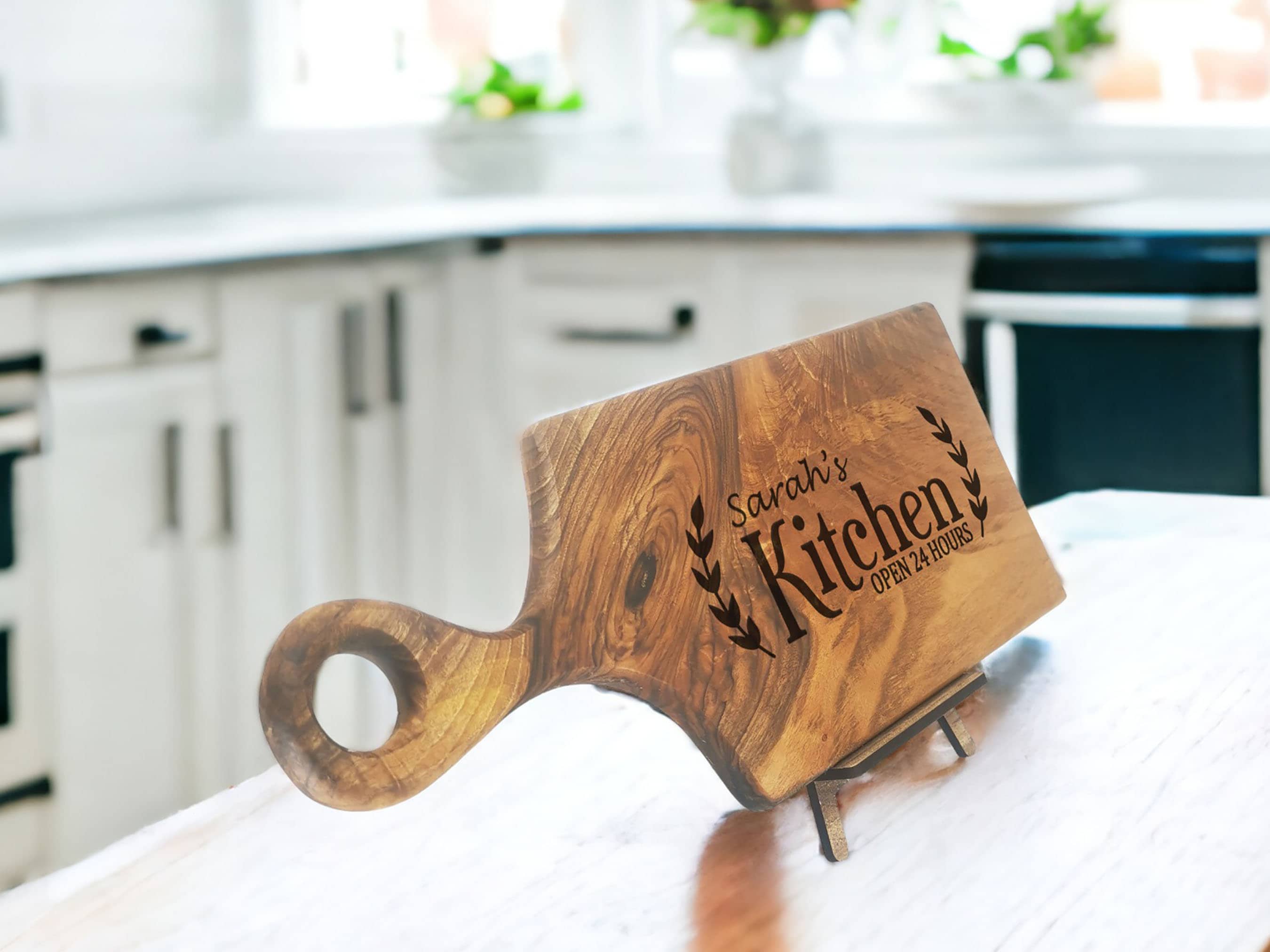Personalized Handmade Walnut Cutting Board 