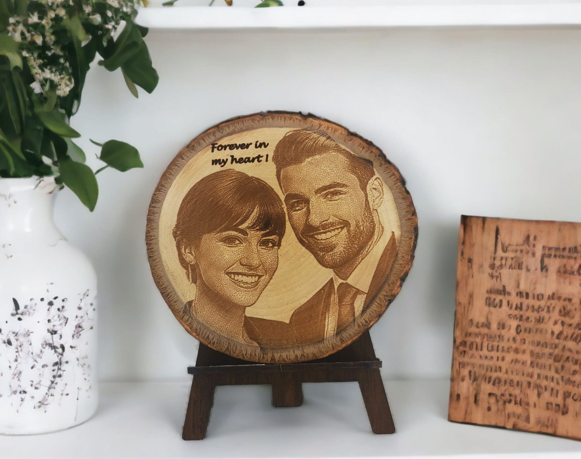 Personalized Photo on Wood 