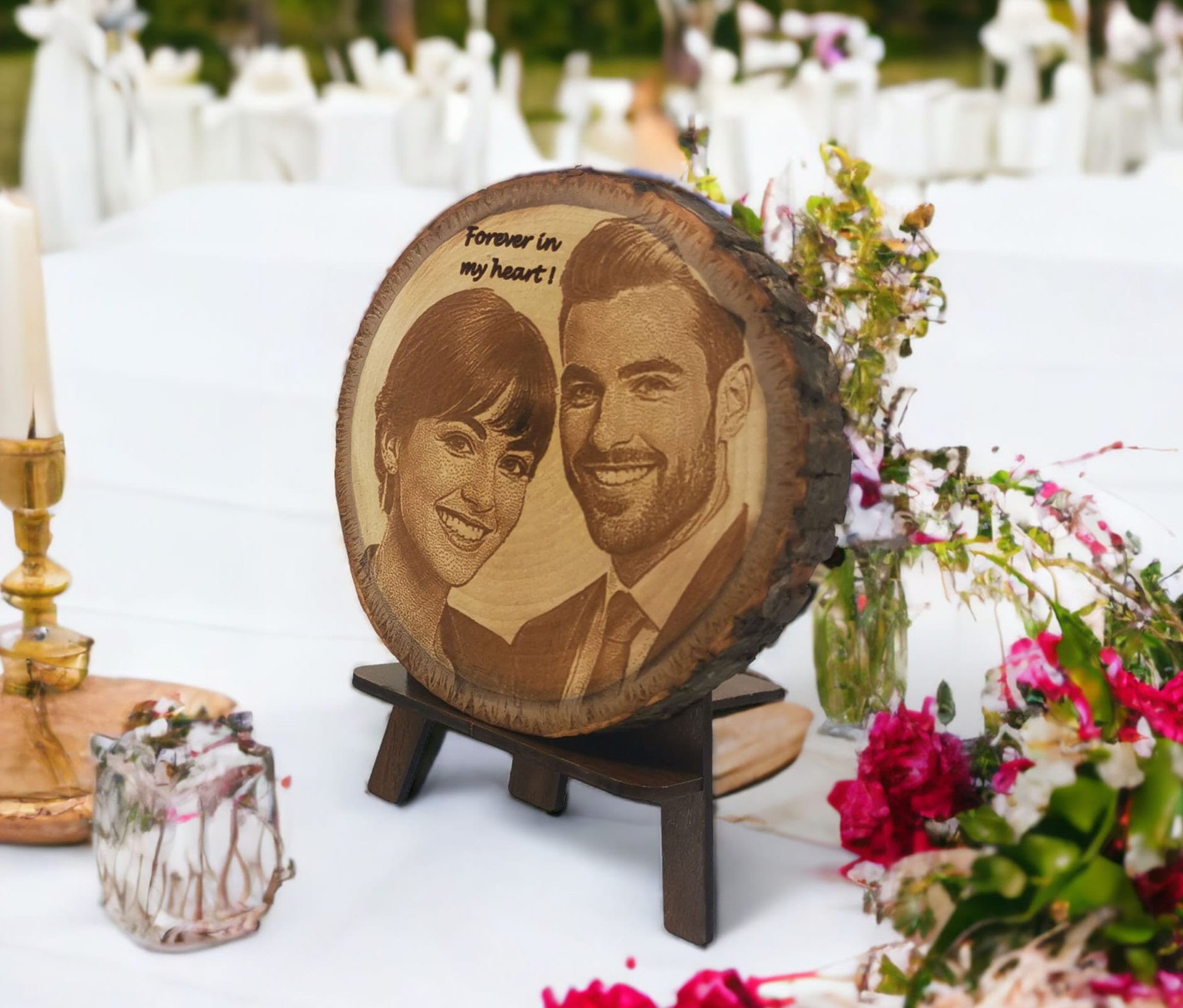 Personalized Photo on Wood 