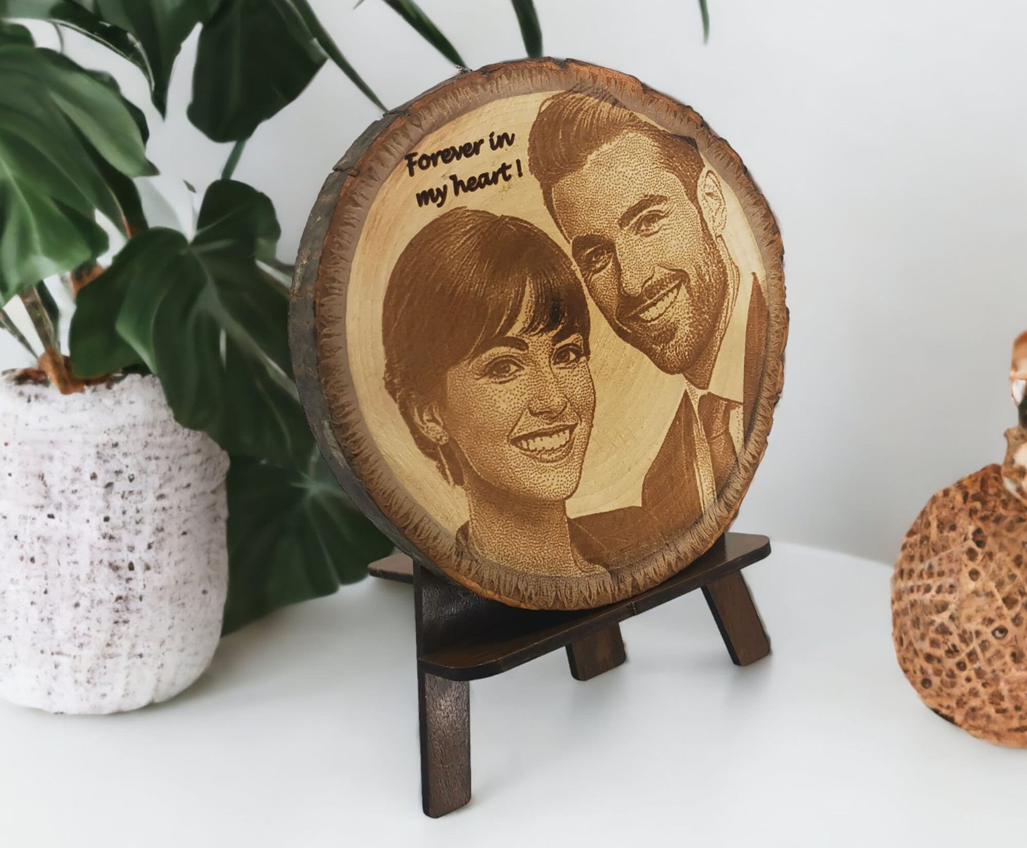 Personalized Photo on Wood 