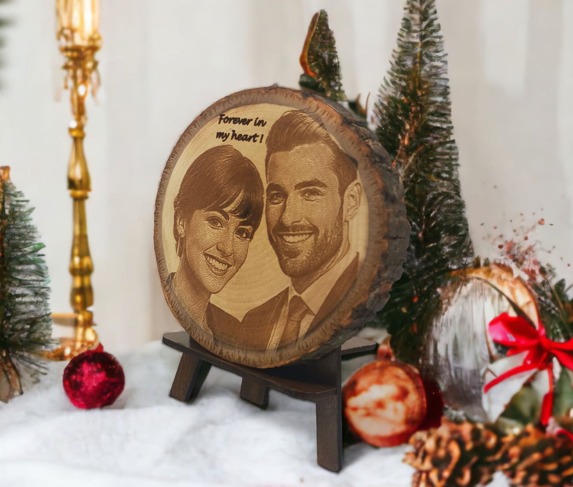 Personalized Photo on Wood 