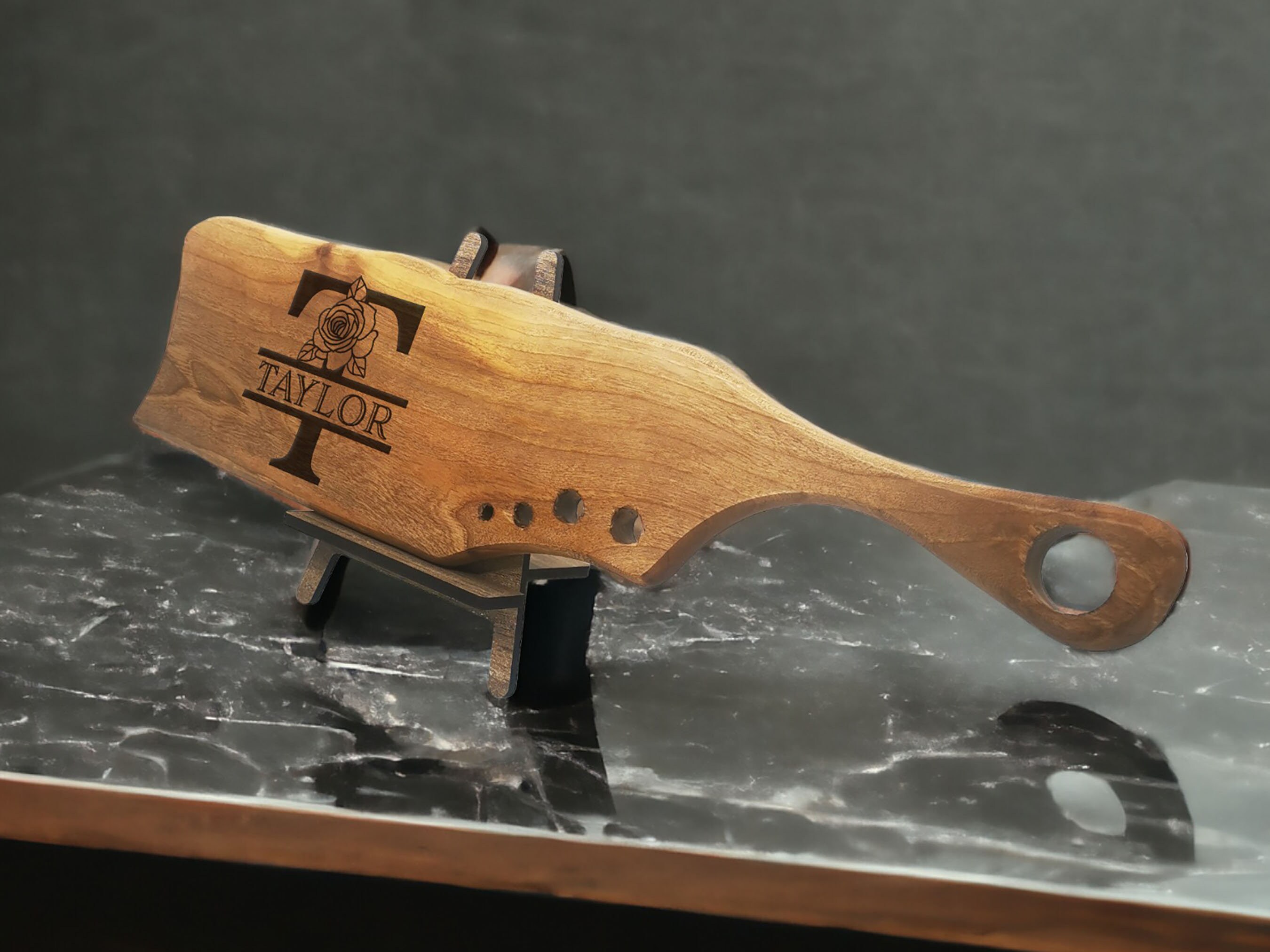 Custom Engraved Walnut Presentation Board  