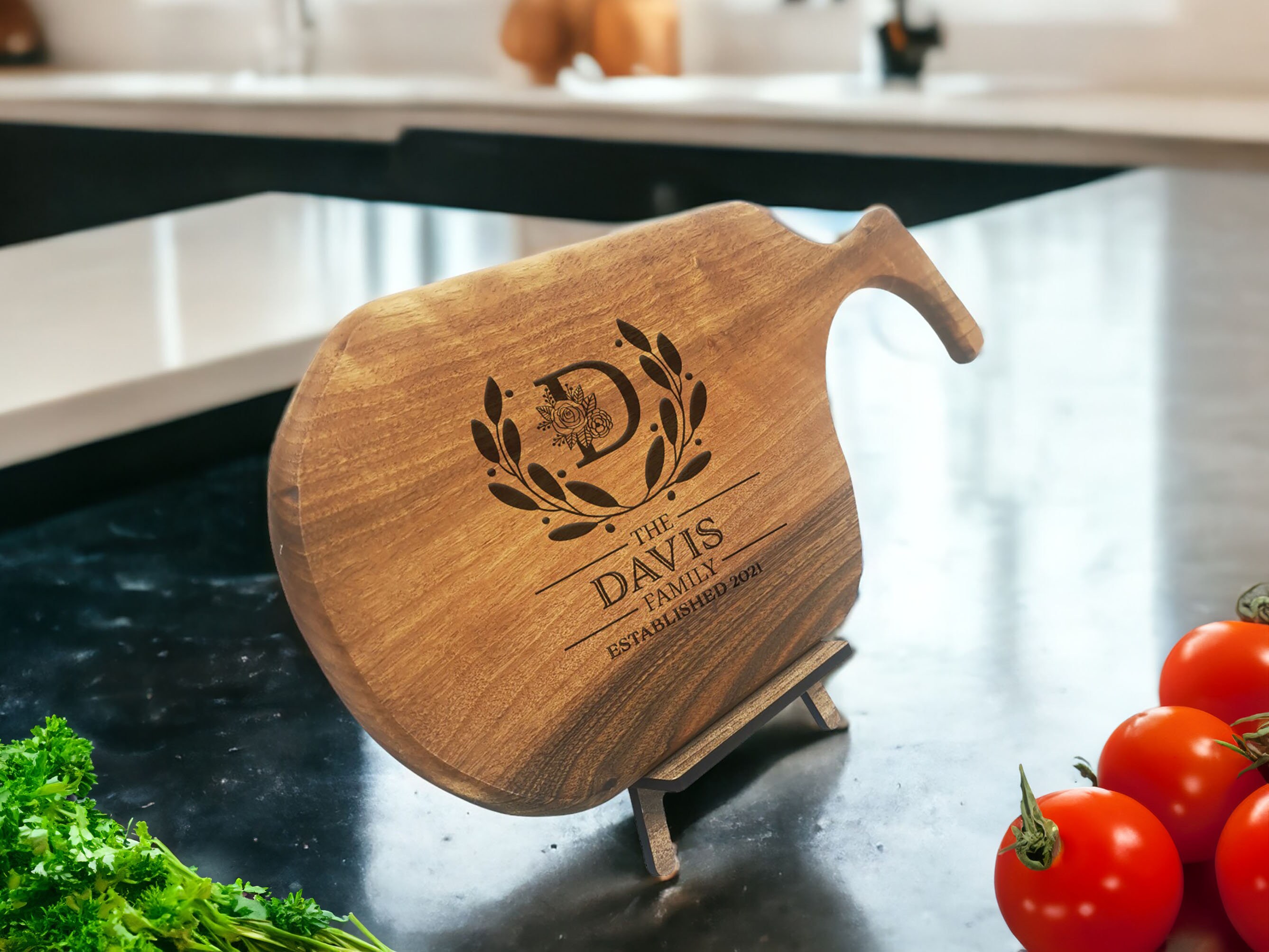Customizable Walnut Cutting Board