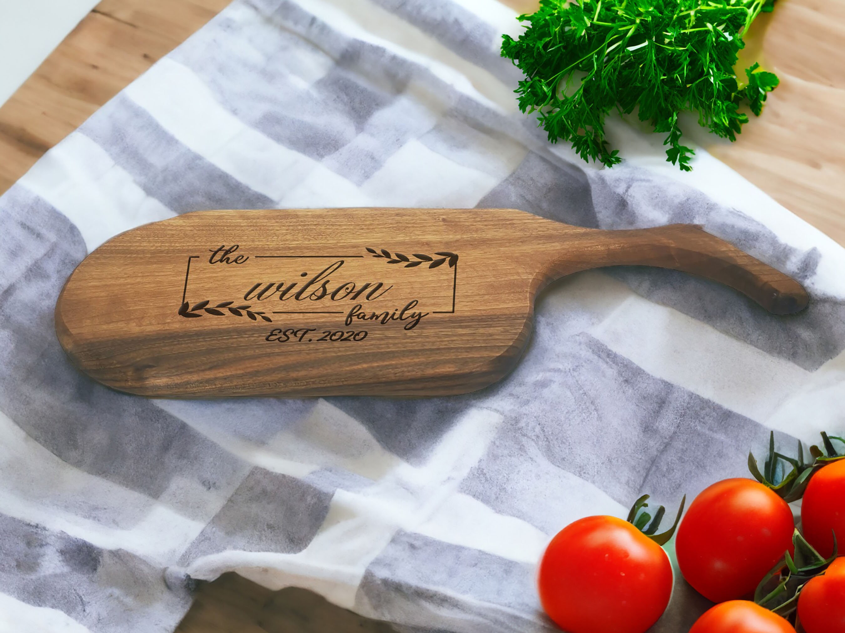 Customizable Walnut Cutting Board