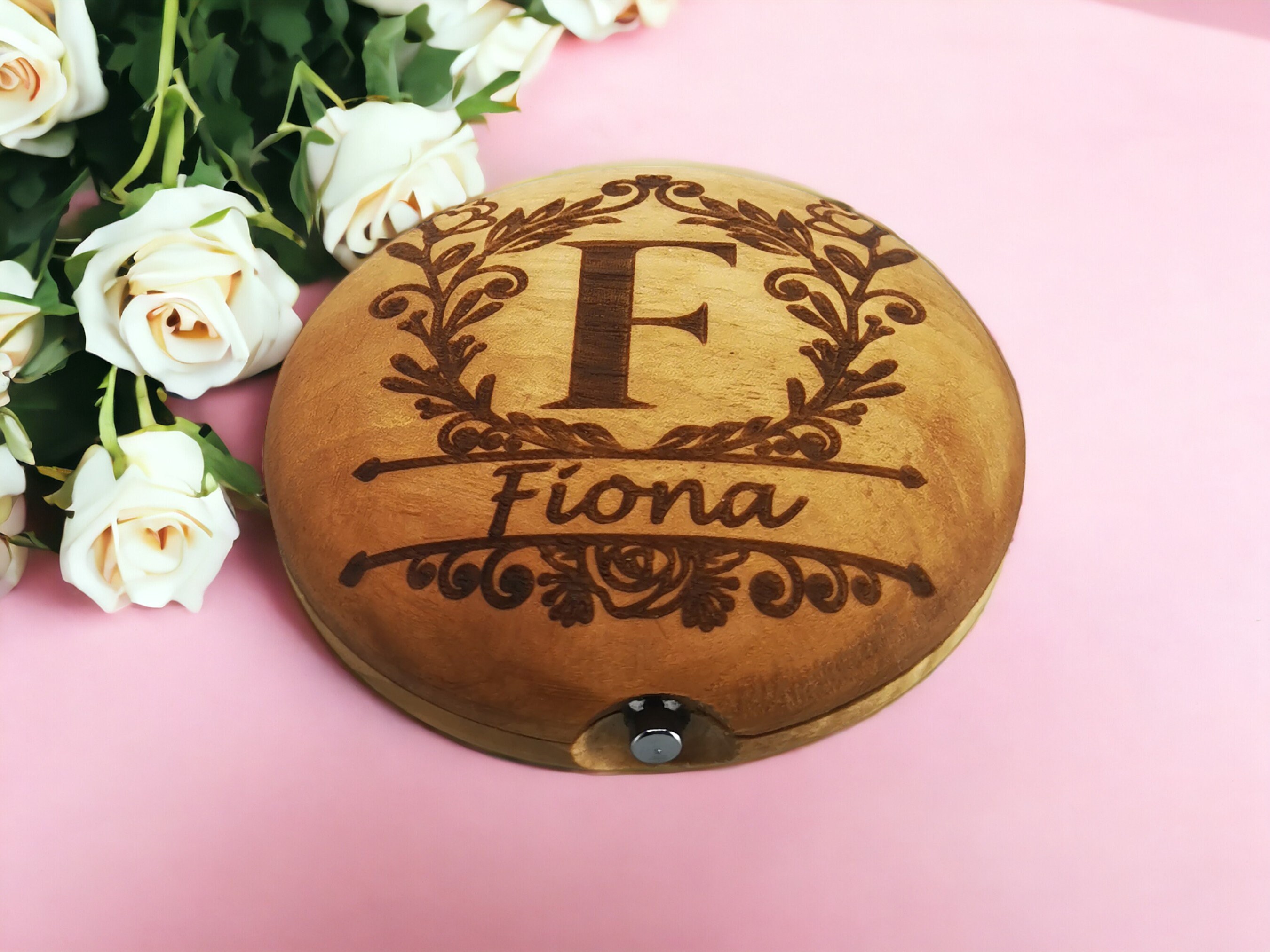 Personalized Pocket Mirror Valentine’s Day Gift 