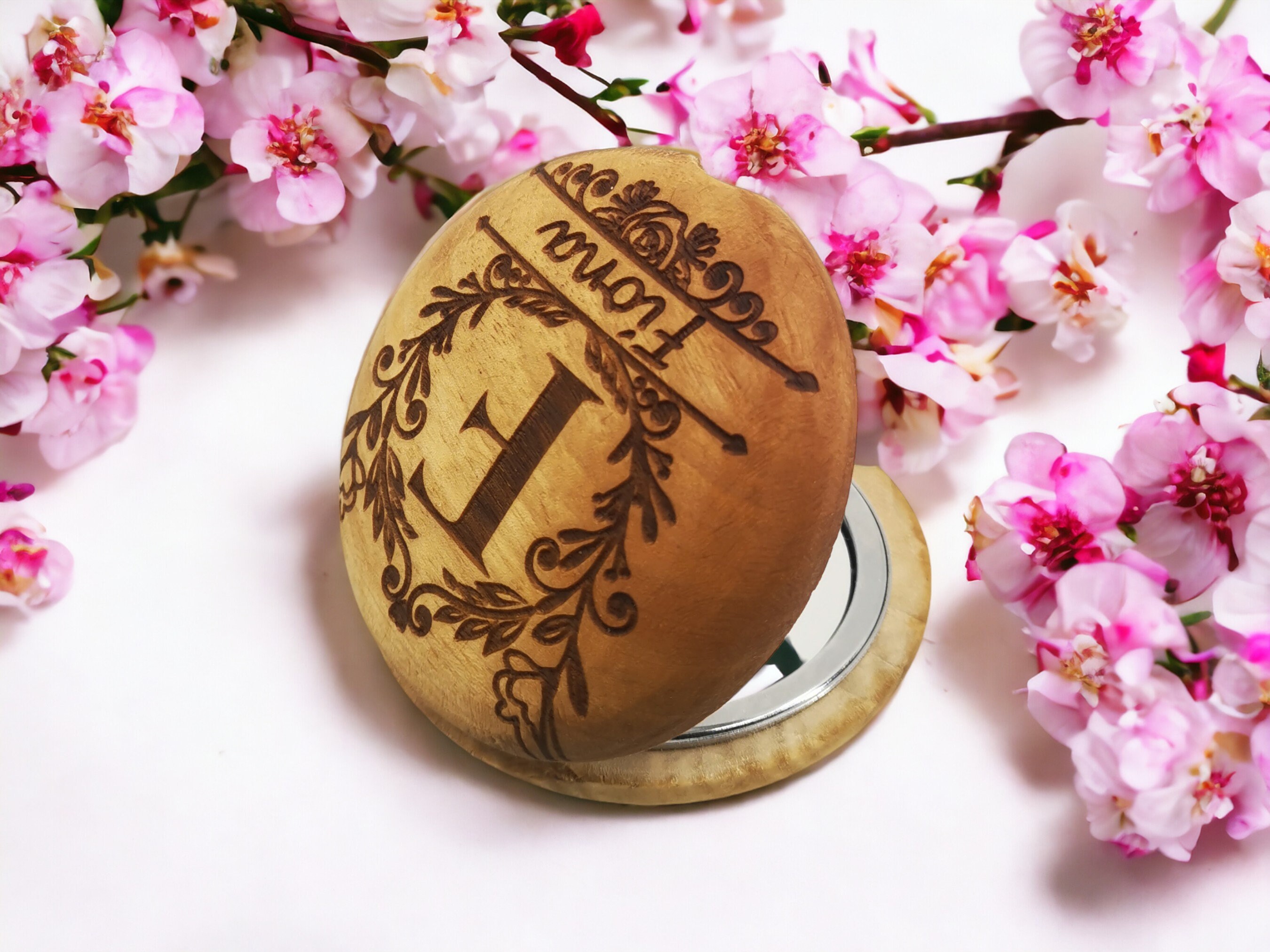 Personalized Pocket Mirror Valentine’s Day Gift 