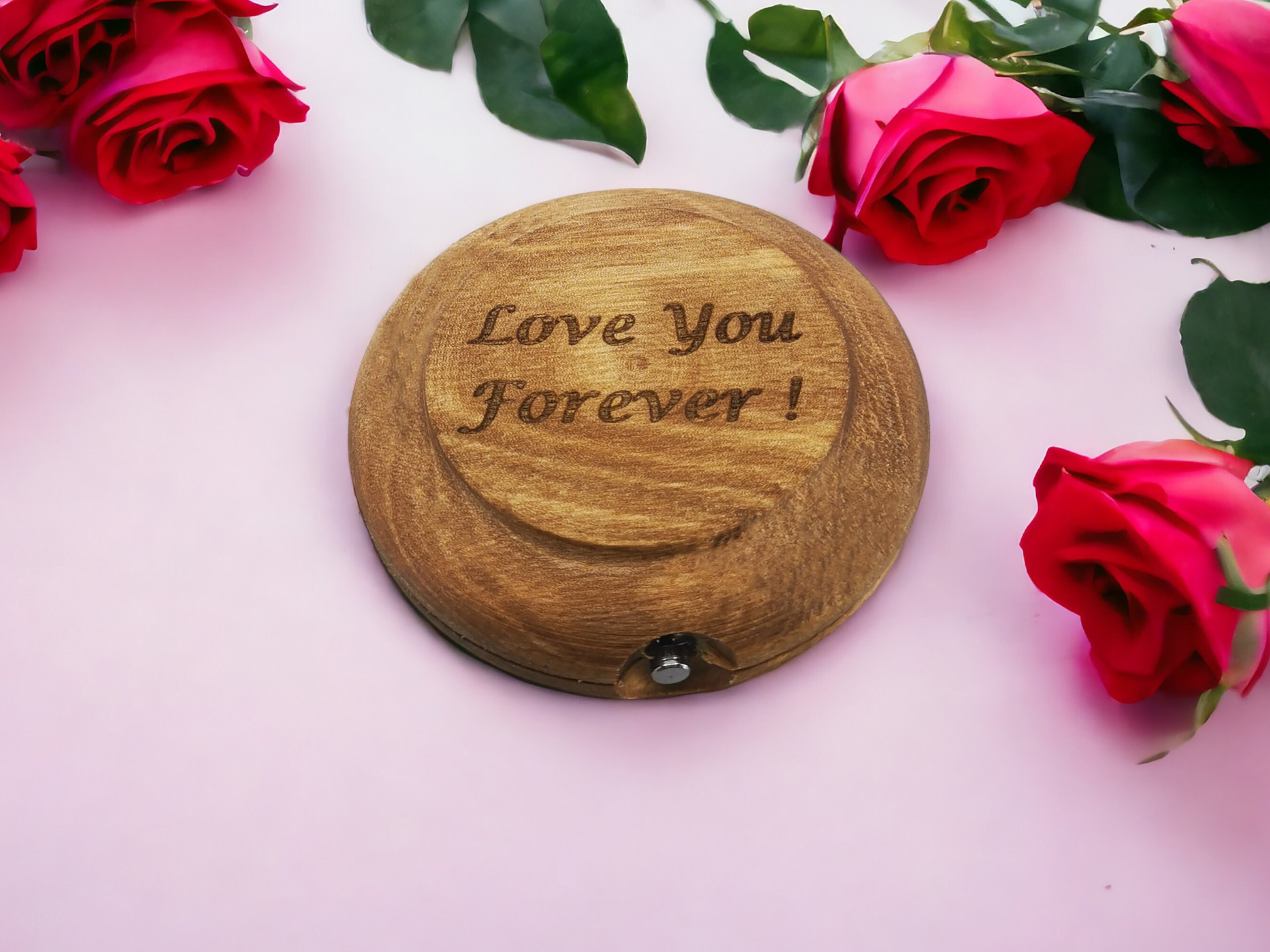Personalized Pocket Mirror Valentine’s Day Gift 