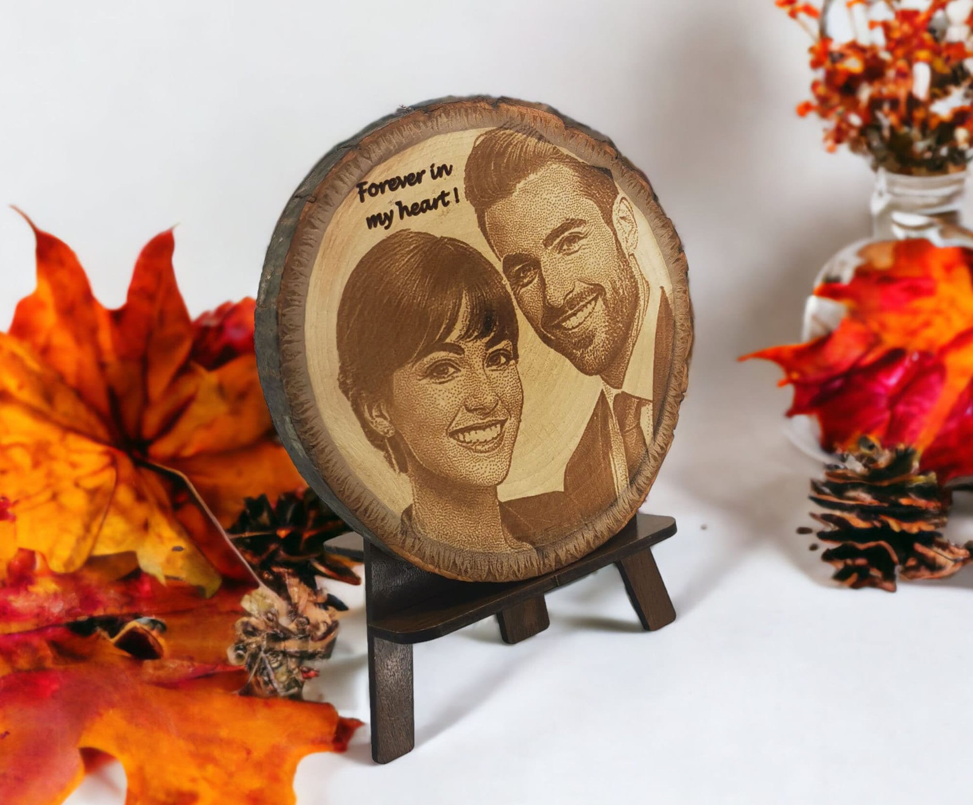 Personalized Photo on Wood 