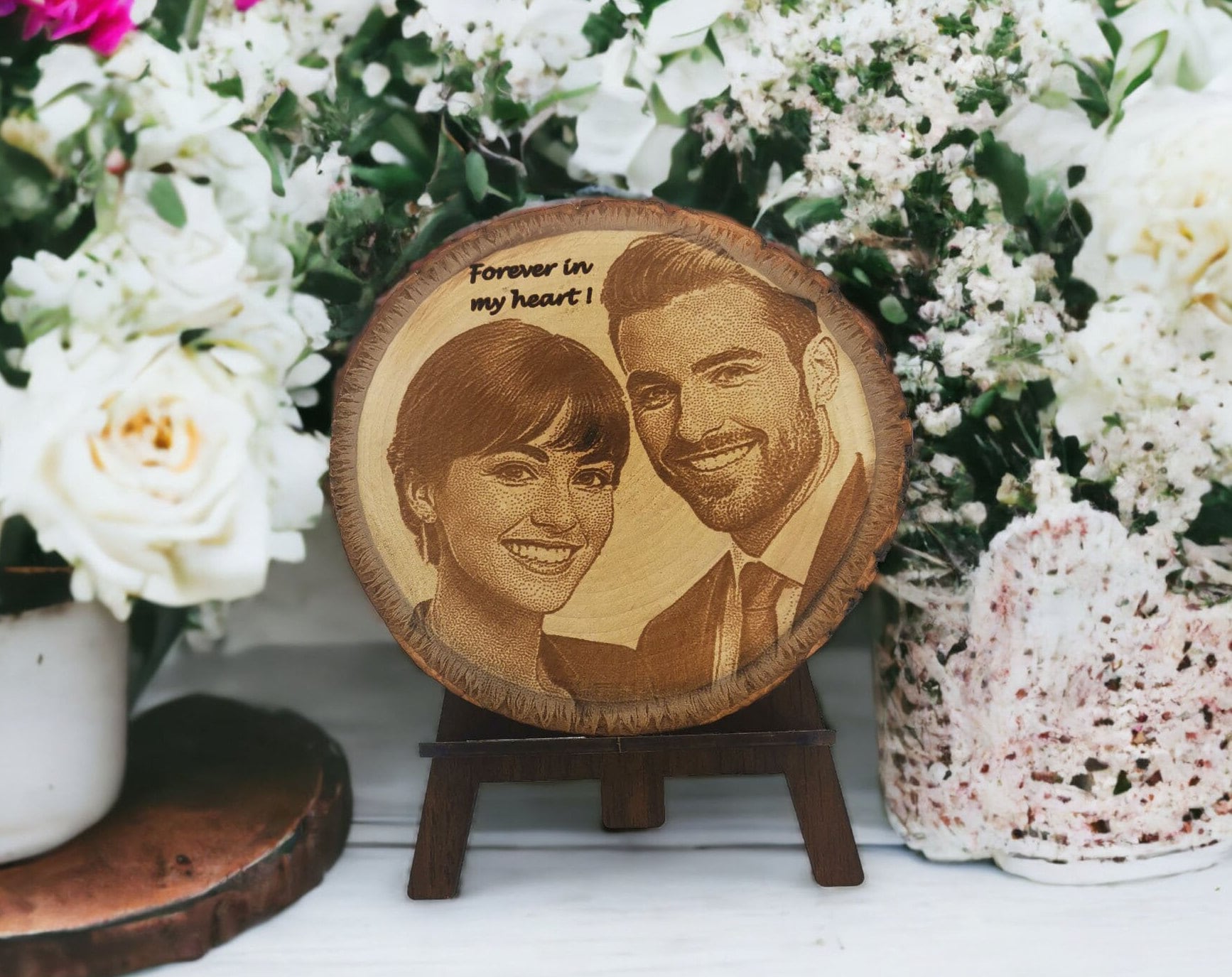 Personalized Photo on Wood 