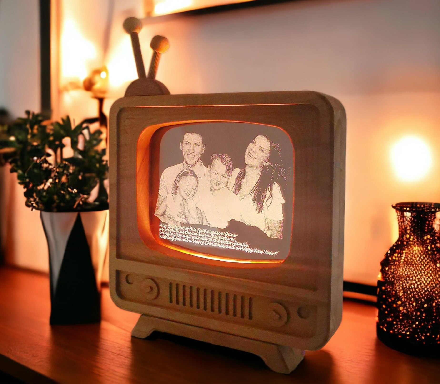 Personalized Photo Lamp as a Father’s Day Gift