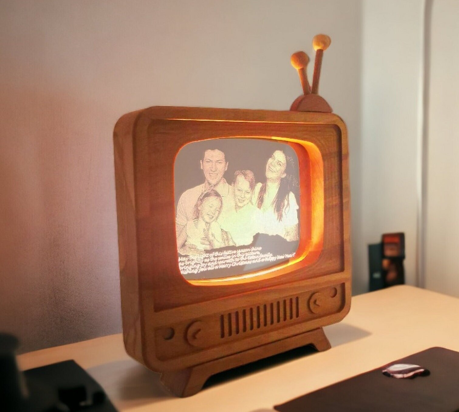 Personalized Photo Lamp as a Father’s Day Gift
