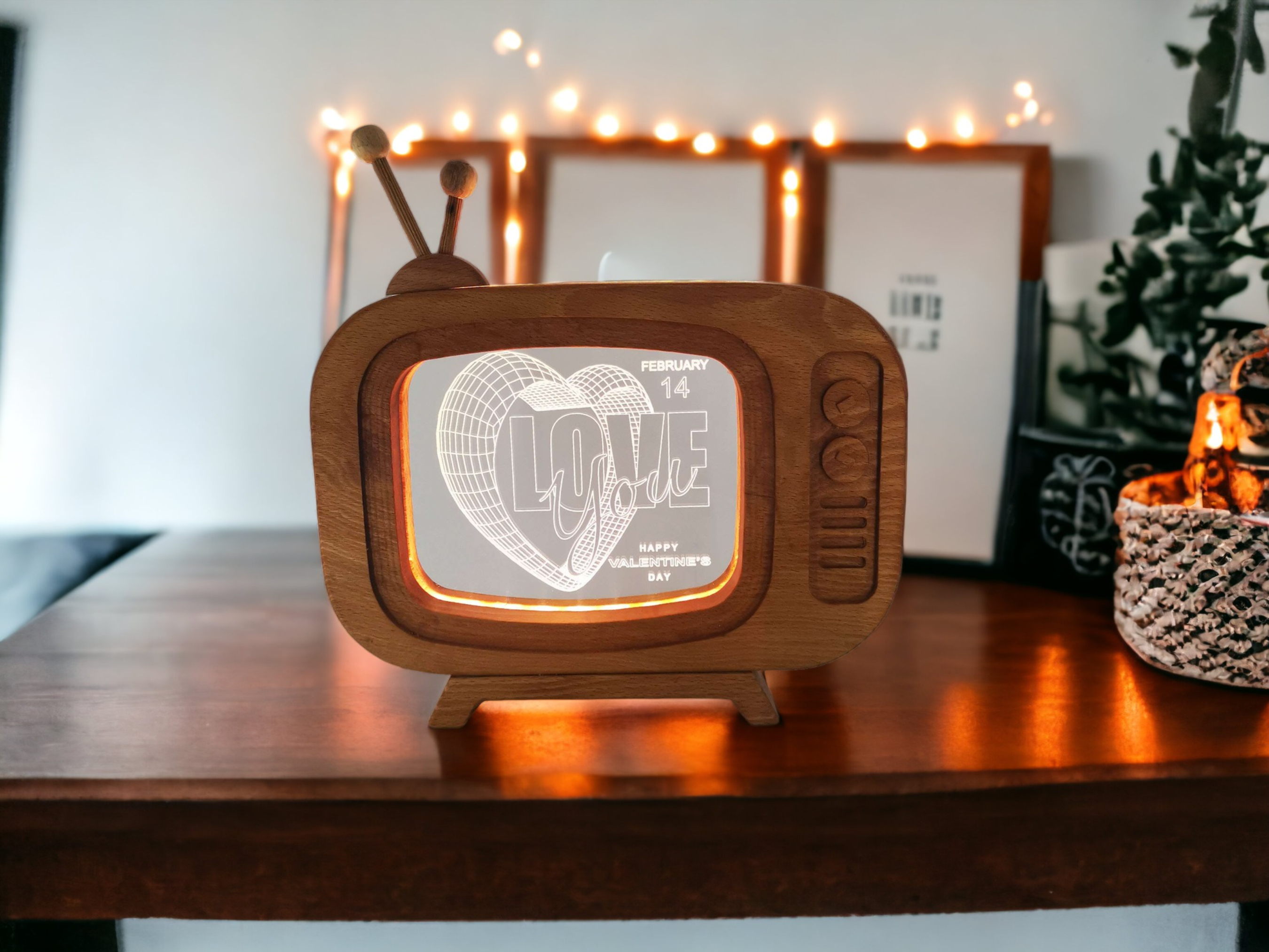 CUSTOM CHRISTMAS 3D NIGHT LIGHT