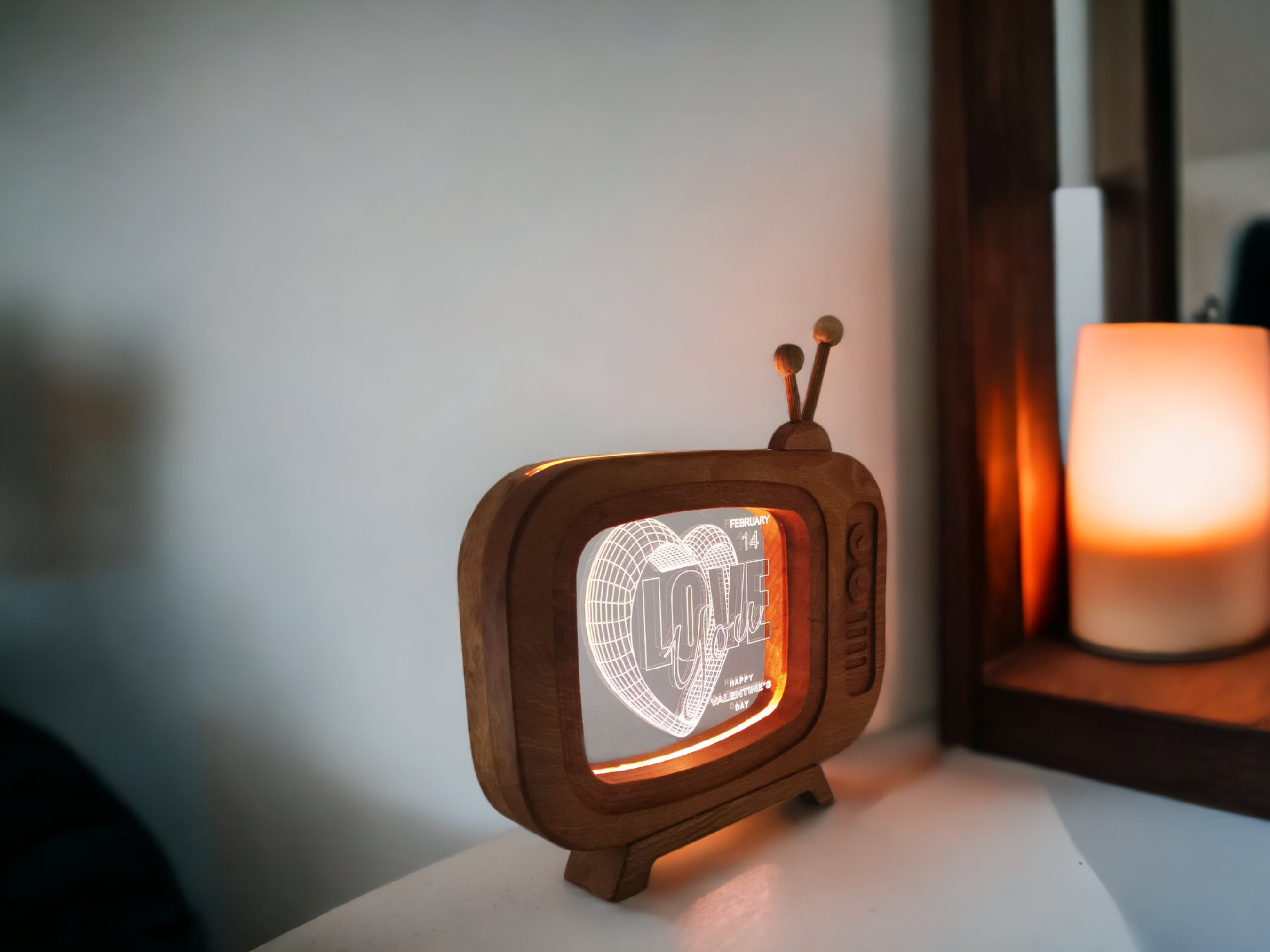 CUSTOM CHRISTMAS 3D NIGHT LIGHT