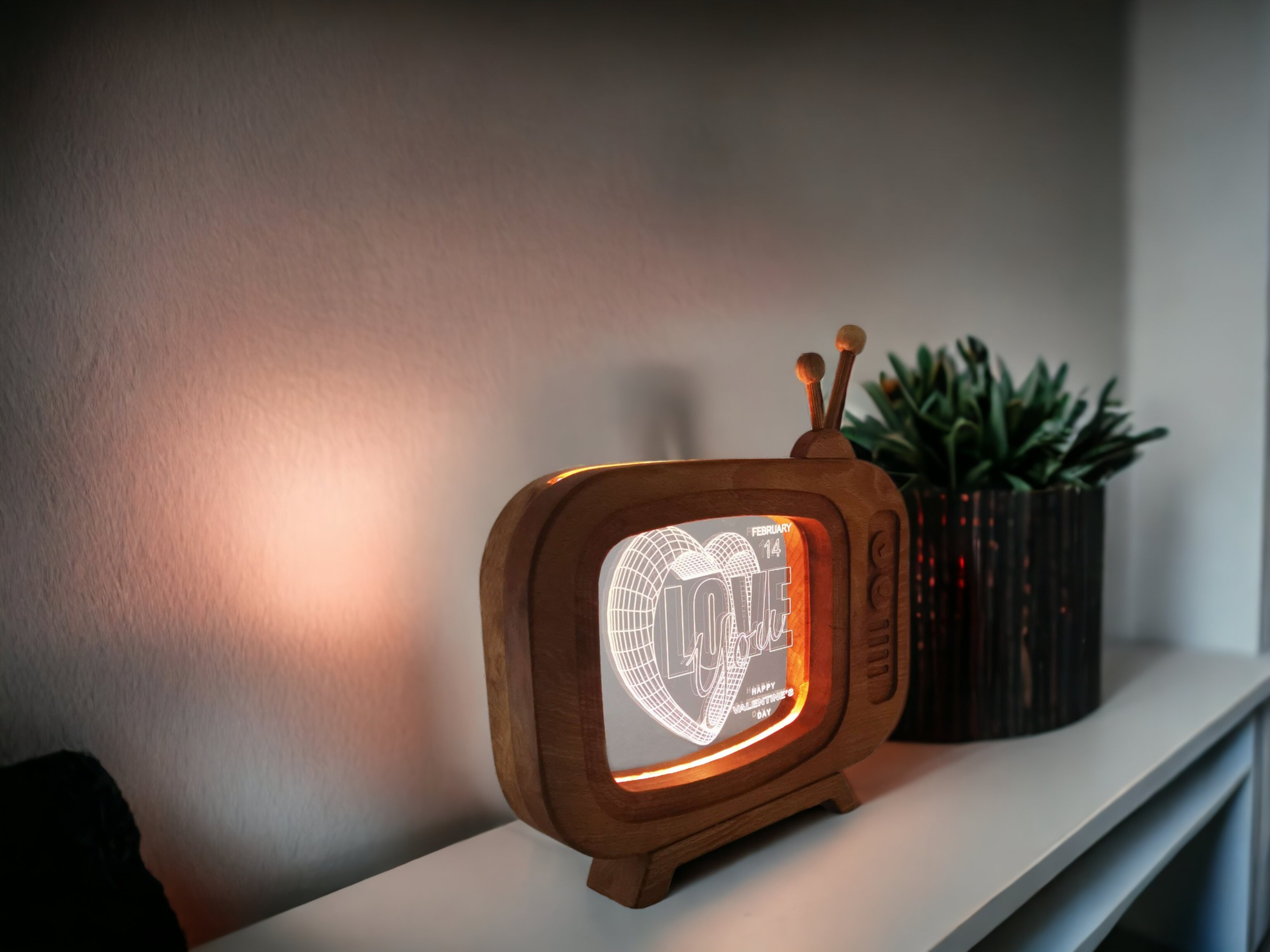 CUSTOM CHRISTMAS 3D NIGHT LIGHT