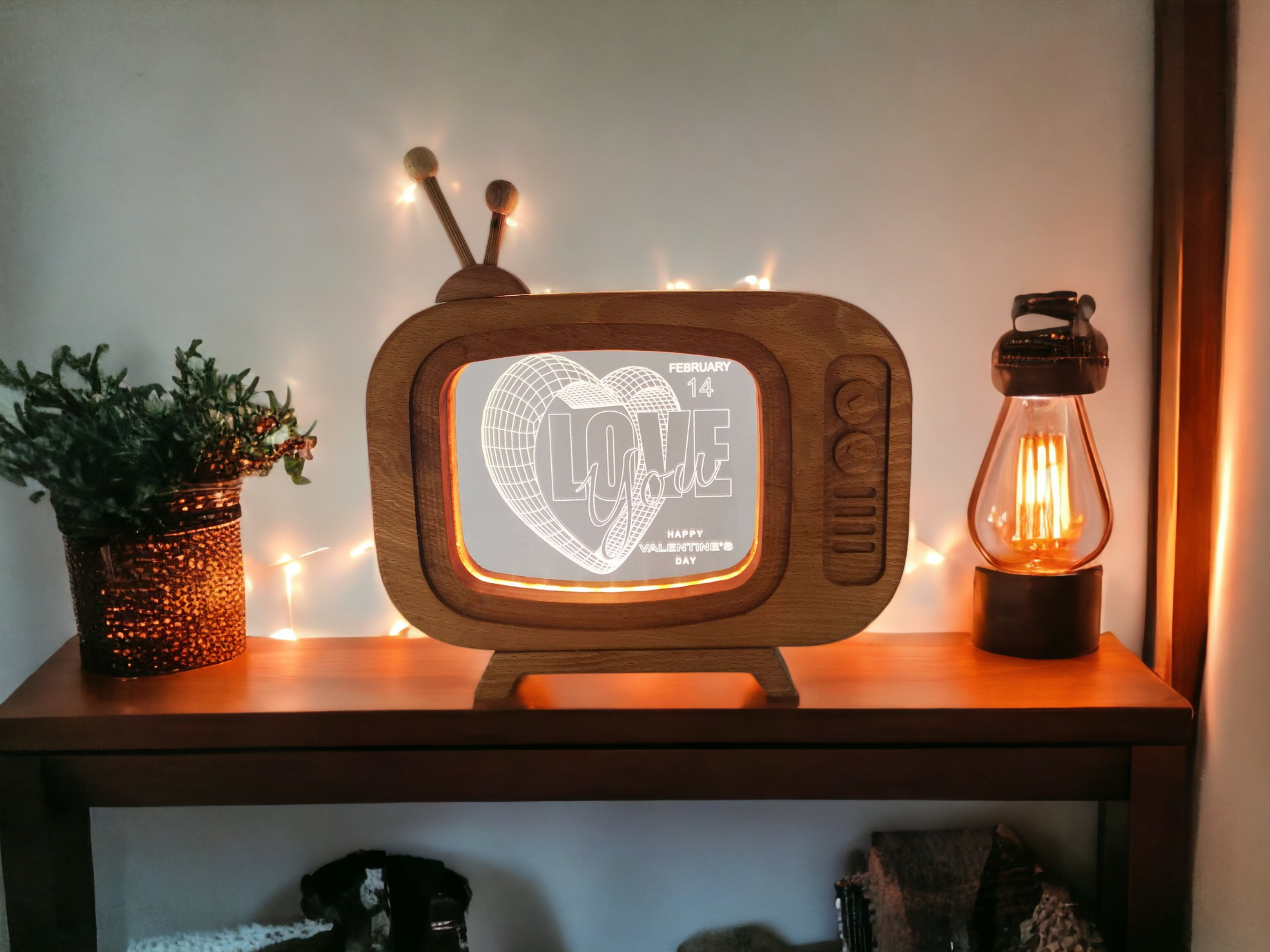 CUSTOM CHRISTMAS 3D NIGHT LIGHT