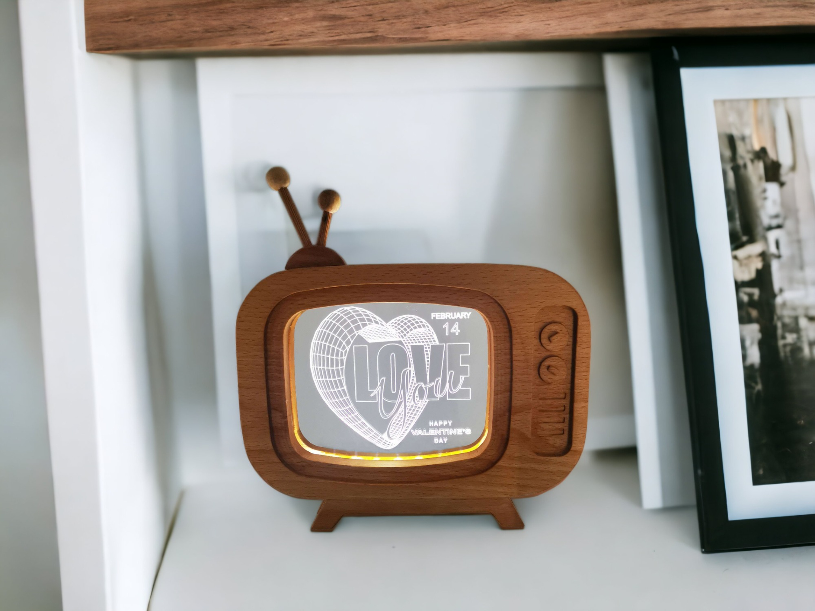 CUSTOM CHRISTMAS 3D NIGHT LIGHT
