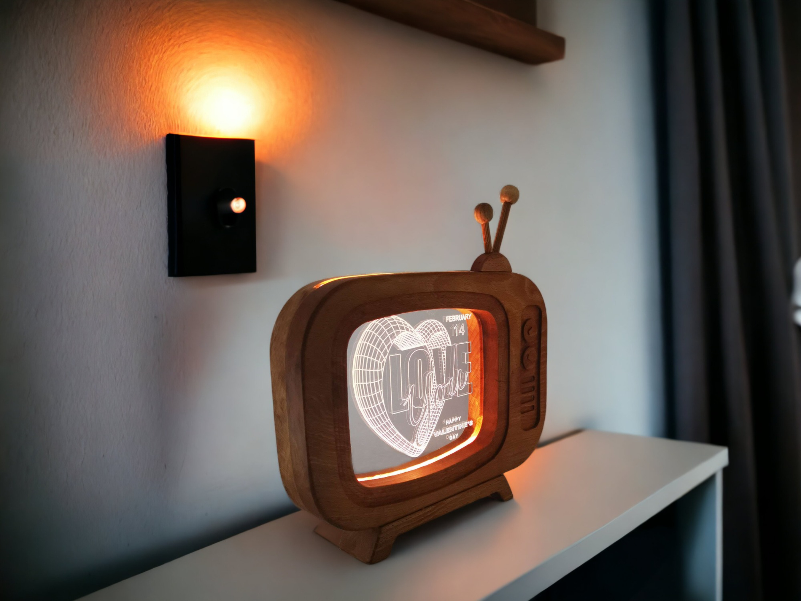 CUSTOM CHRISTMAS 3D NIGHT LIGHT