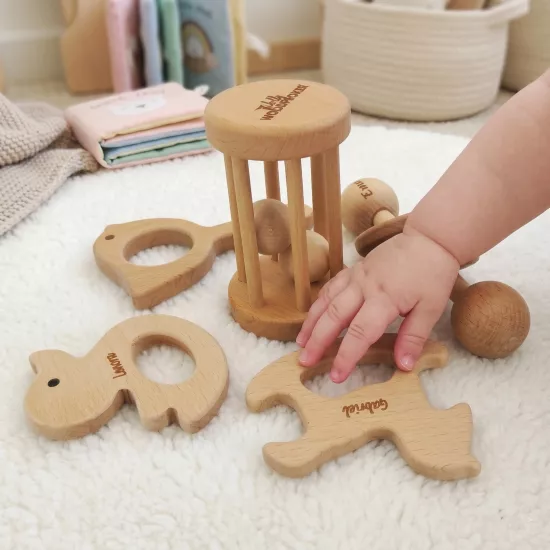  Kişiselleştirilmiş Bebek Çıngırak  Hediyesi