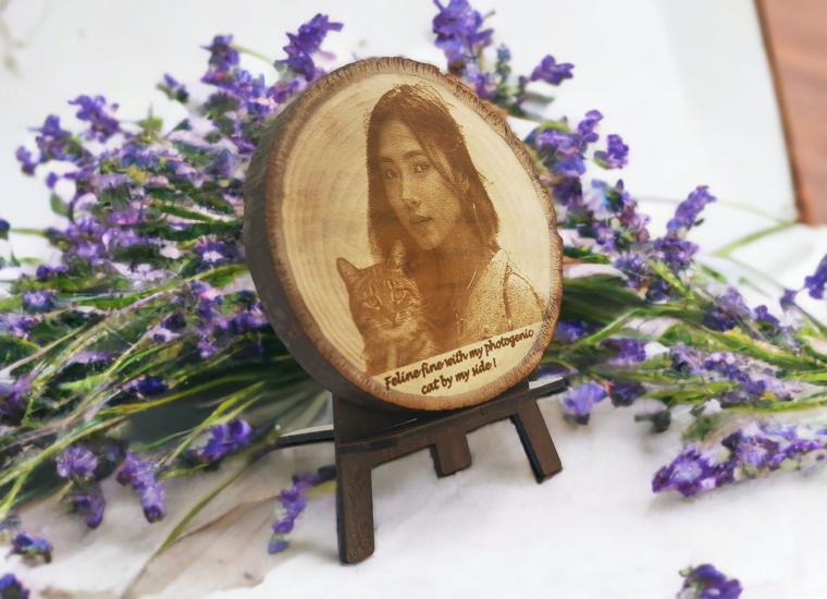 Customized Photo on Wood 