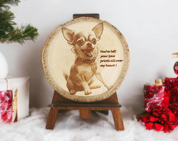 Pet Portrait and Memorial Gift for Pet Owners