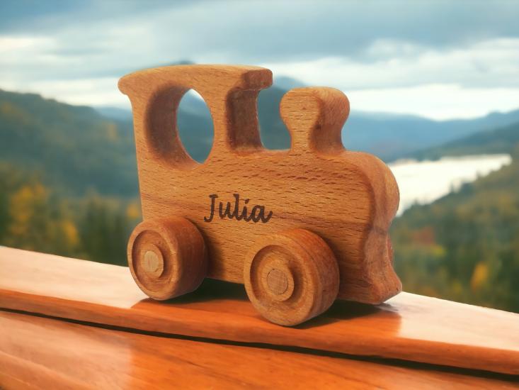 Custom Locomotive Train Toy Nursery Decor