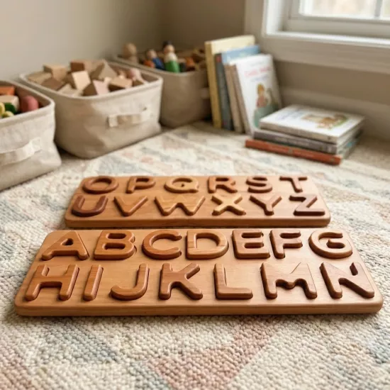  Çocuklar için Eğitici Alfabe Yapboz