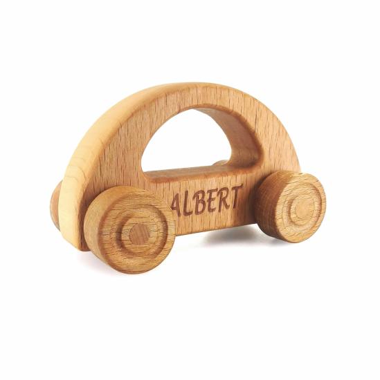 Wooden Car With Name