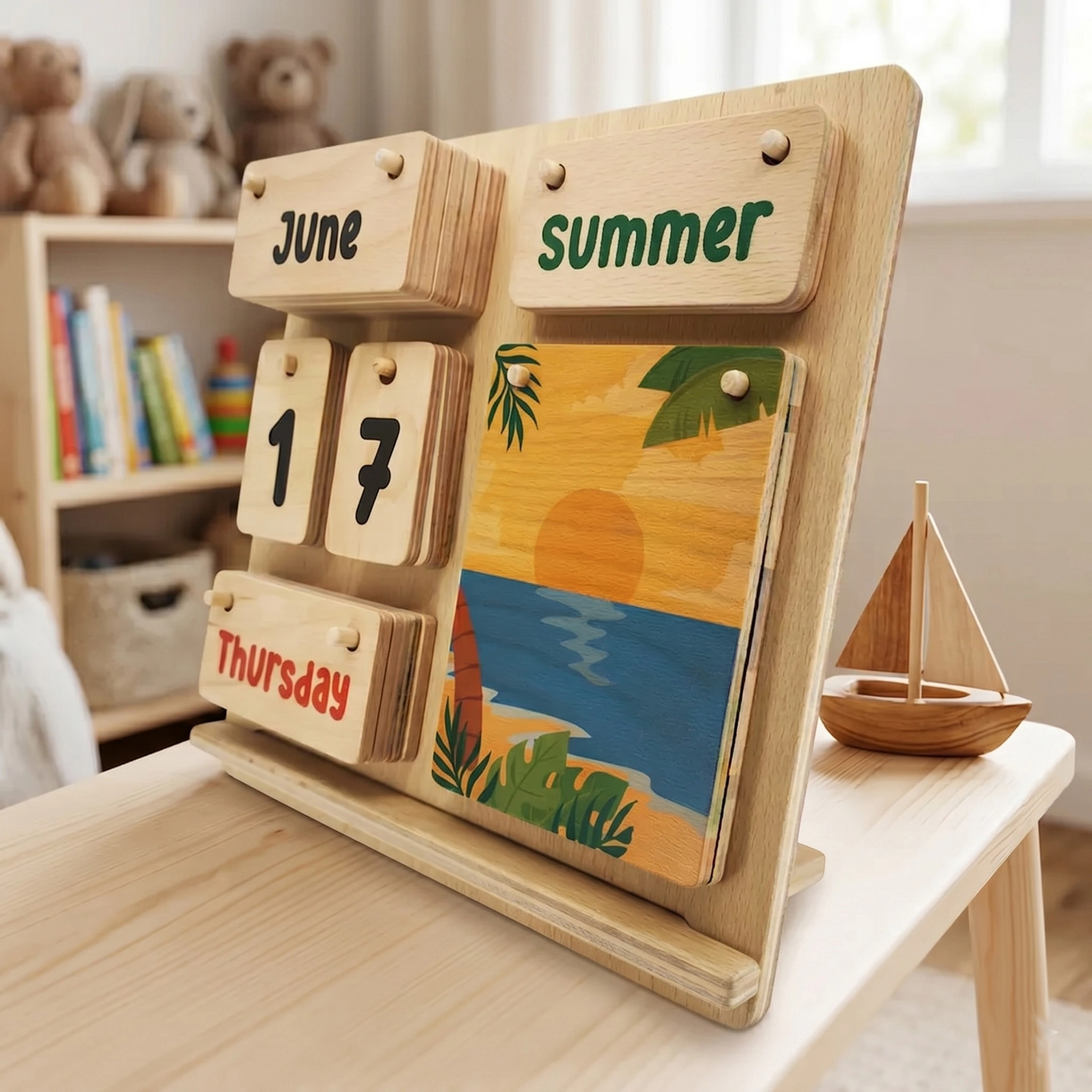 WOODEN CALENDAR