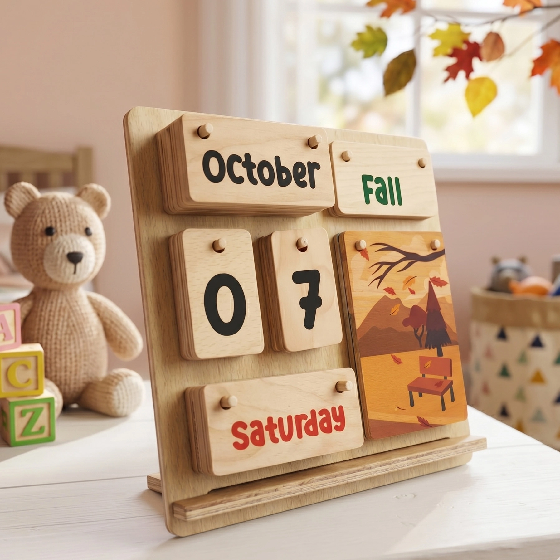 WOODEN CALENDAR