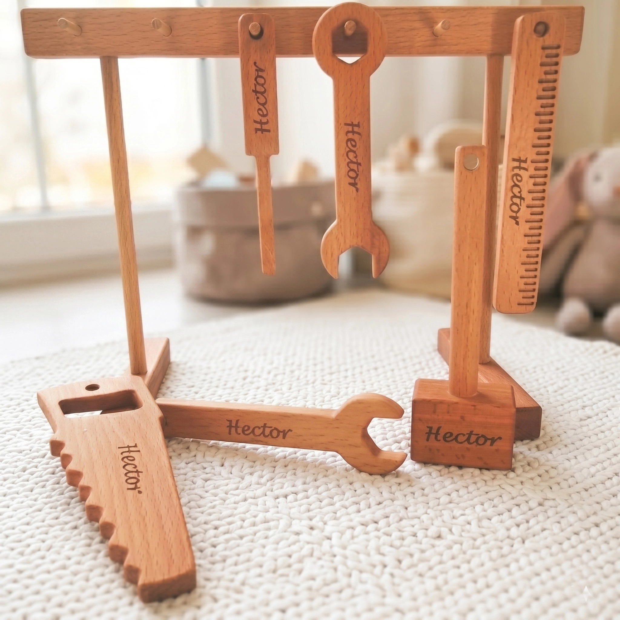 Wooden Tool Set For Kids