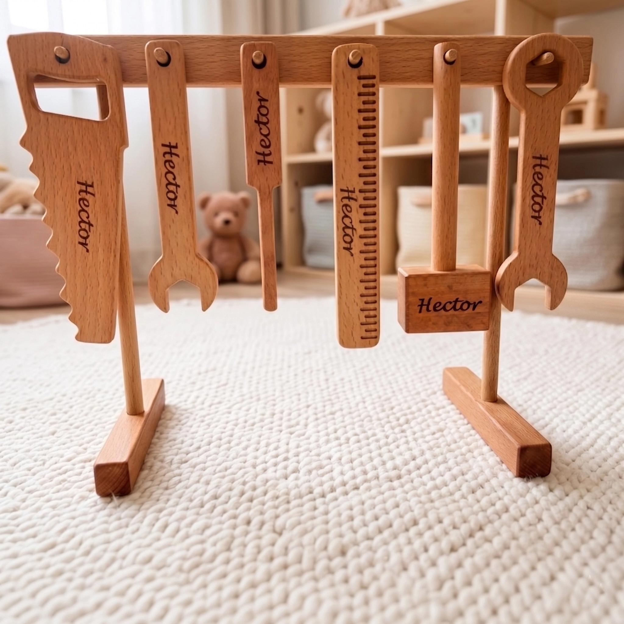 Wooden Tool Set For Kids