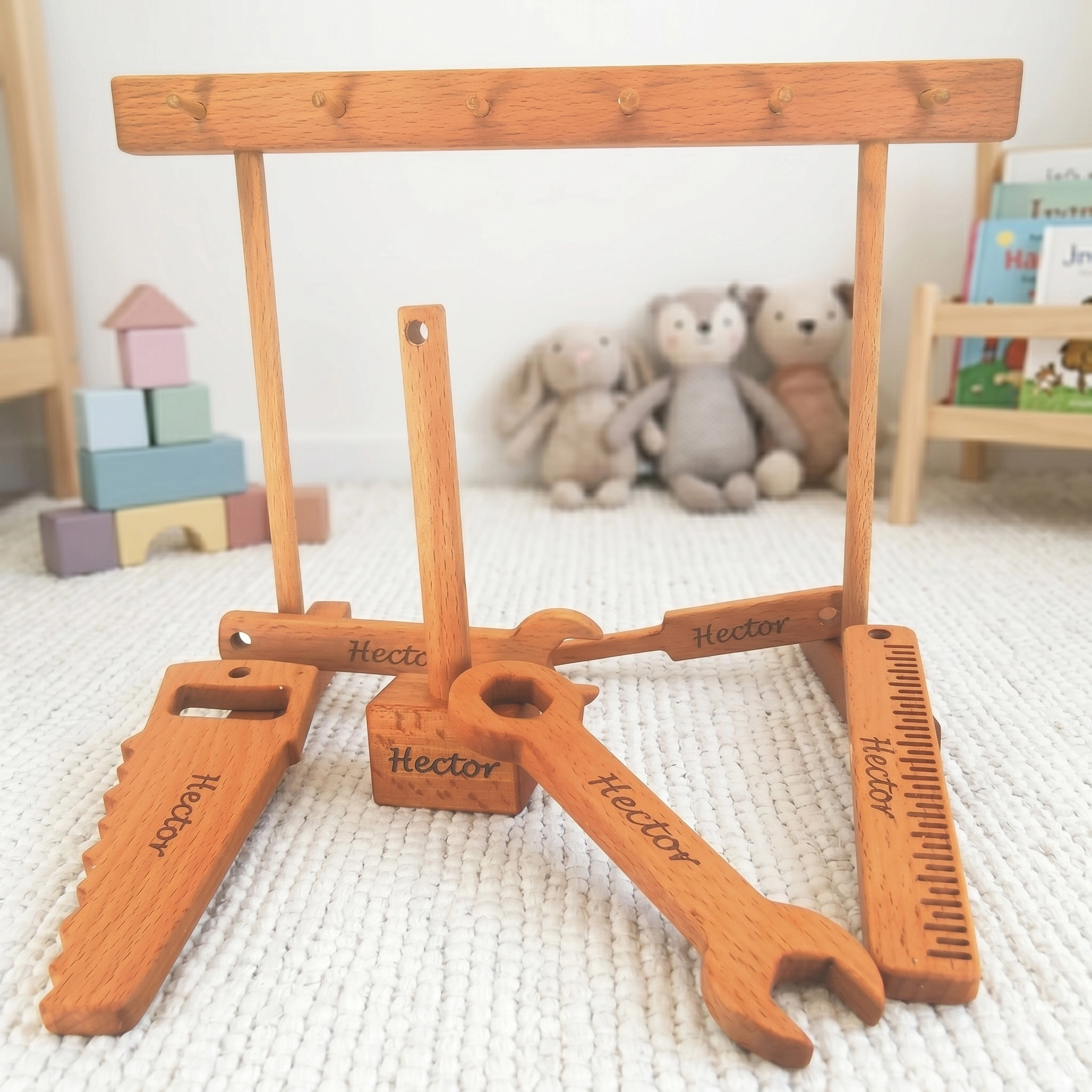 Wooden Tool Set For Kids